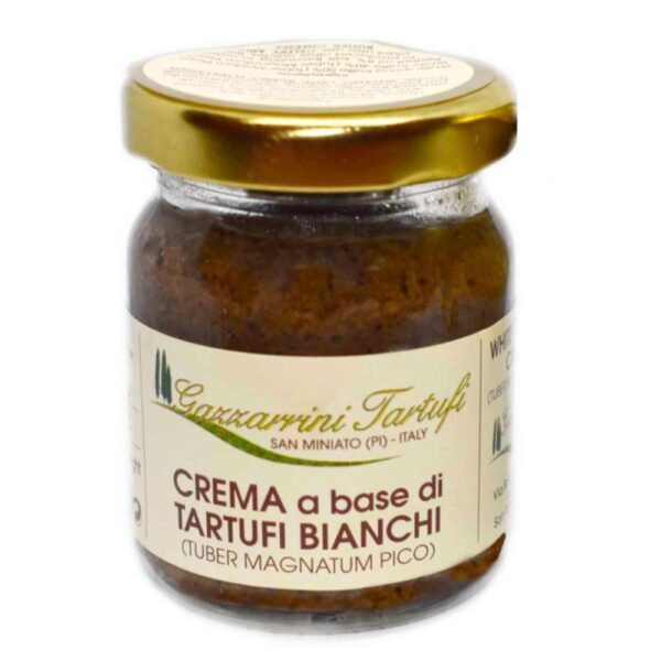Weiße trüffelcreme – feiner aufstrich mit weißer trüffel